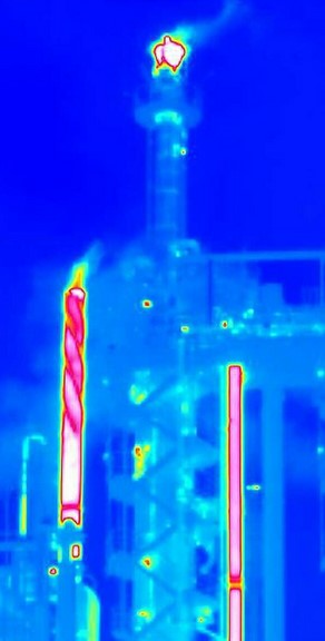 warmebild thermal fackel